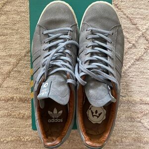 Adidas 2016 Highsnobiety x Campus 80’s Grey Tan Size 10 No Box